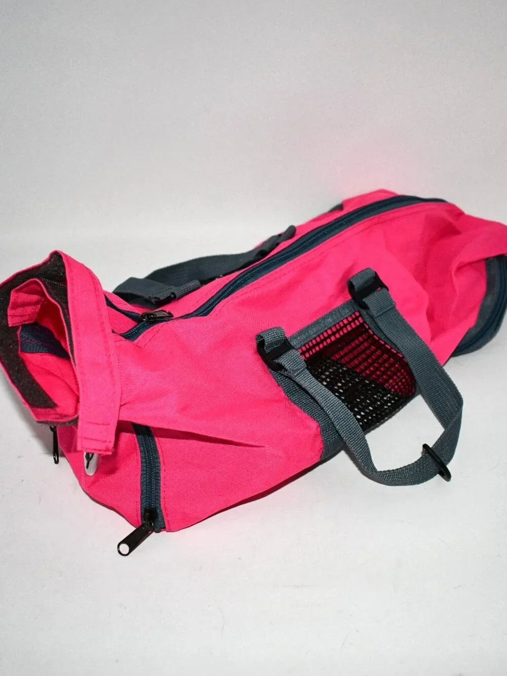 Cinf Cat Grooming Restraint Bag, Nail Clipping, Bathing No Scratch, Rose Red, M,